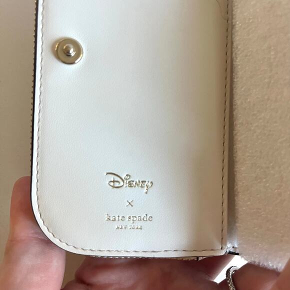 Kate Spade x Disney Collaboration, NWT Minnie Mouse Leather Wallet - Picture 6 of 17